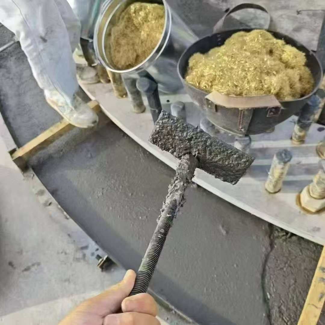 利州C120钢纤维高强无收灌浆料 轧机压缩机汽轮机发电机锻压设备底座灌浆材料